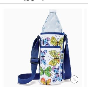 BRIGHTON GARDEN WINGS WATER BOTTLE HOLDER GYM TRAVEL NEOPRENE